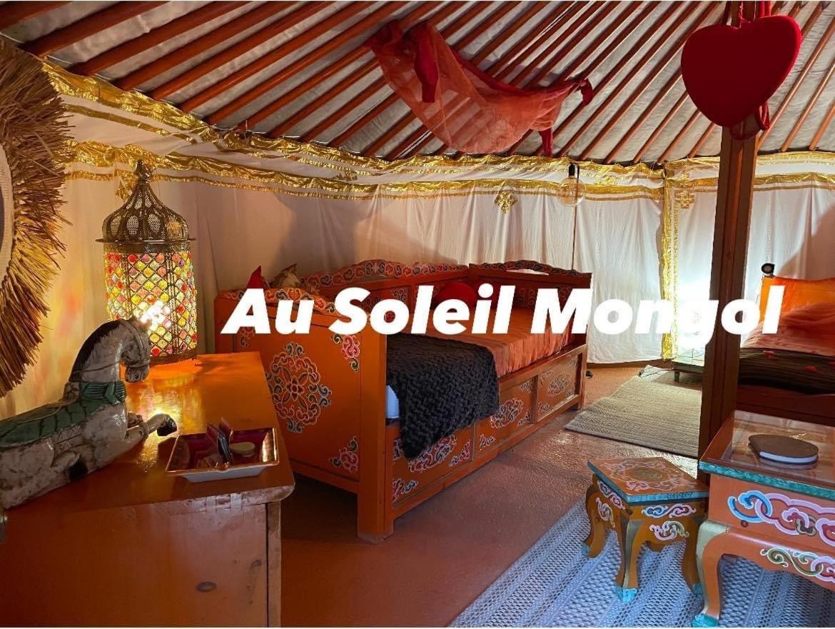 Au Soleil Mongol Sorède Exterior foto